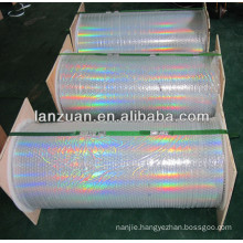 Transparent laminate holographic films